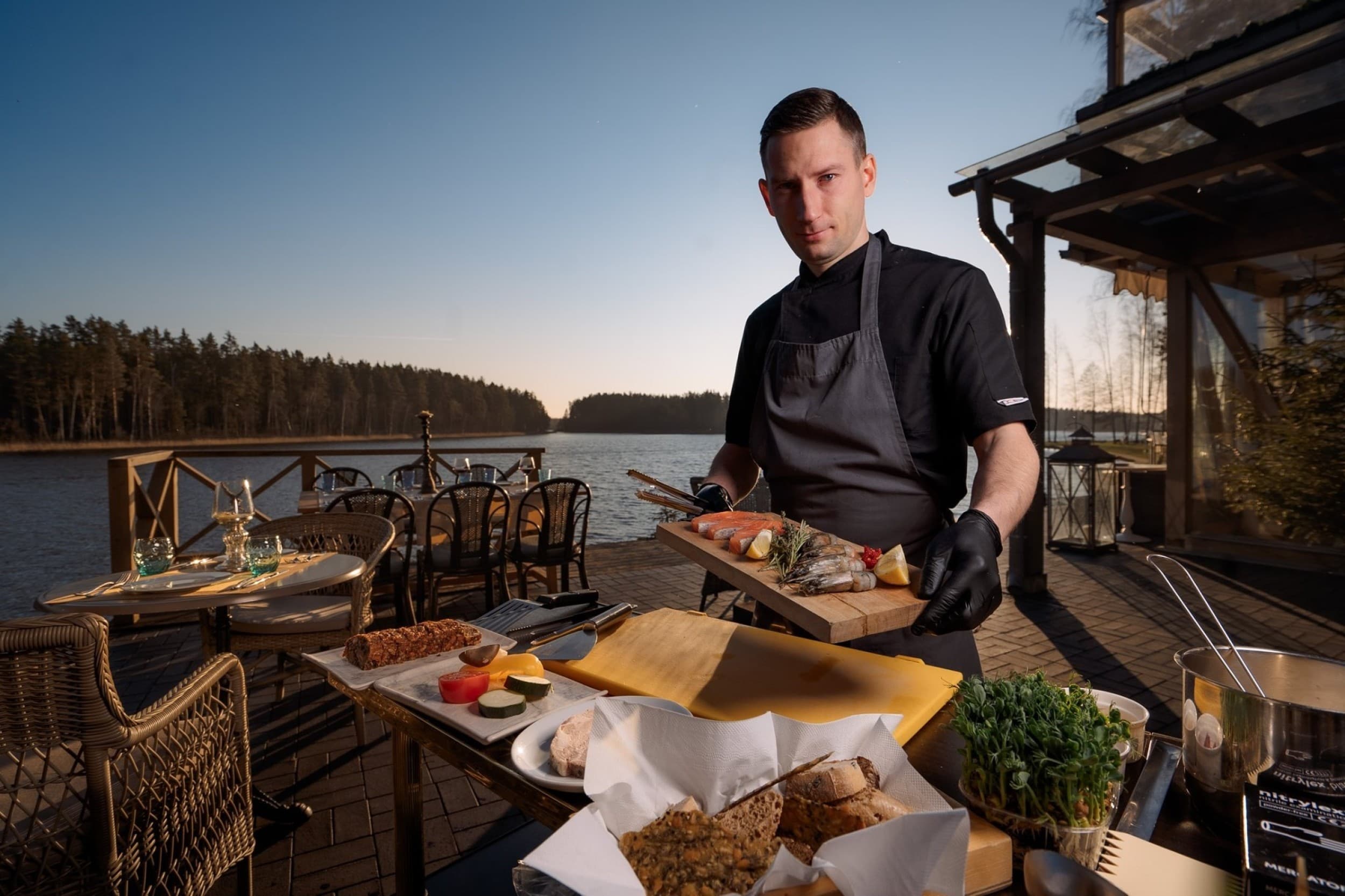 Vakariņas restorānā Silenes Terases – Silene Resort & SPA | Davanu Serviss