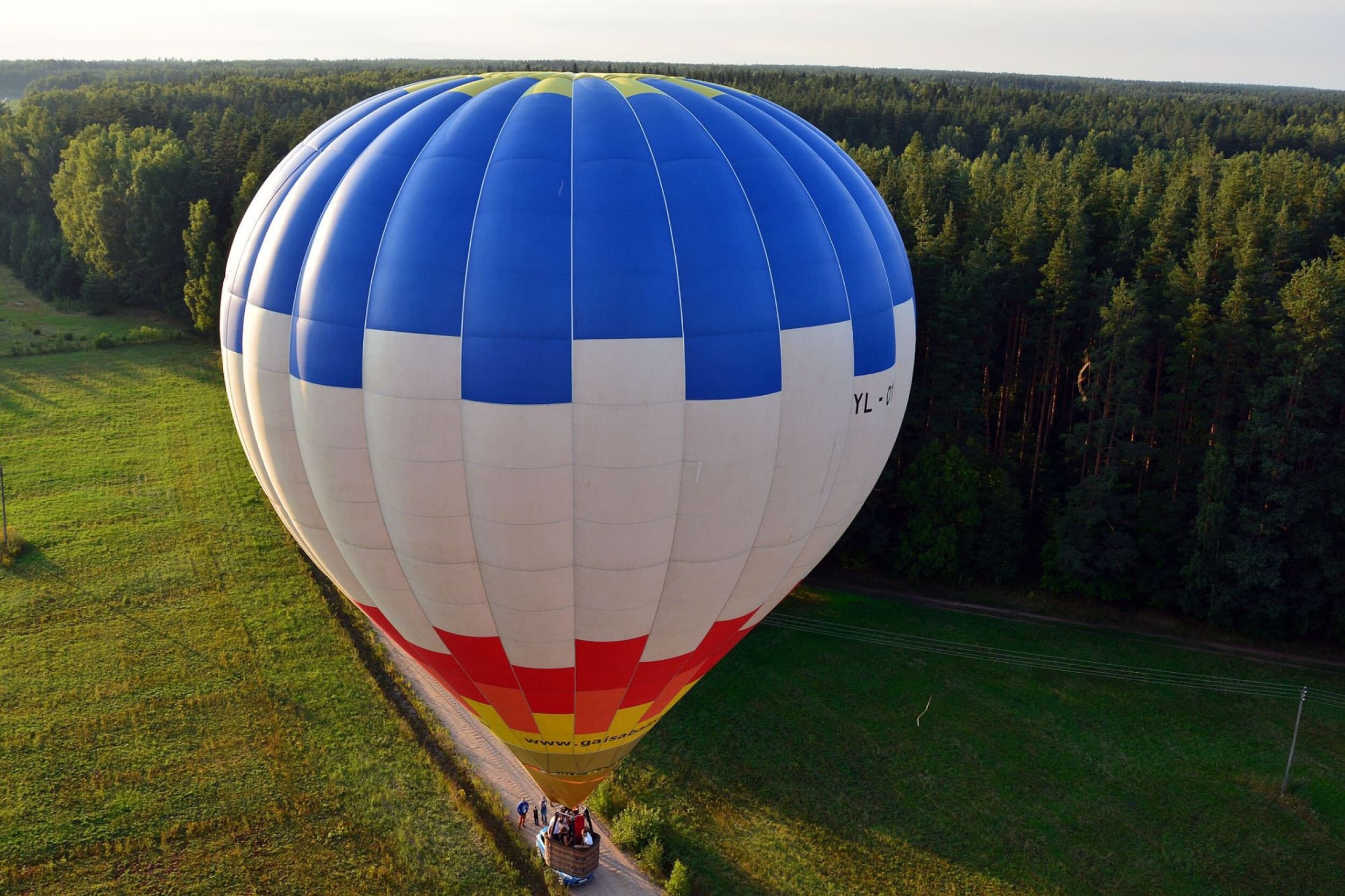 Полет на воздушном шаре в Сигулде в рабочие дни для 2 человек