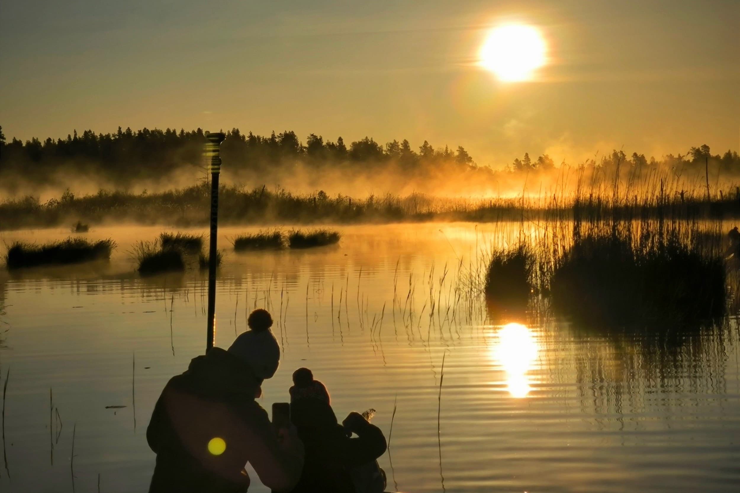 Saullēkts un brokastu pankūkas Ķemeru tīrelī ar SUP/ kajaku