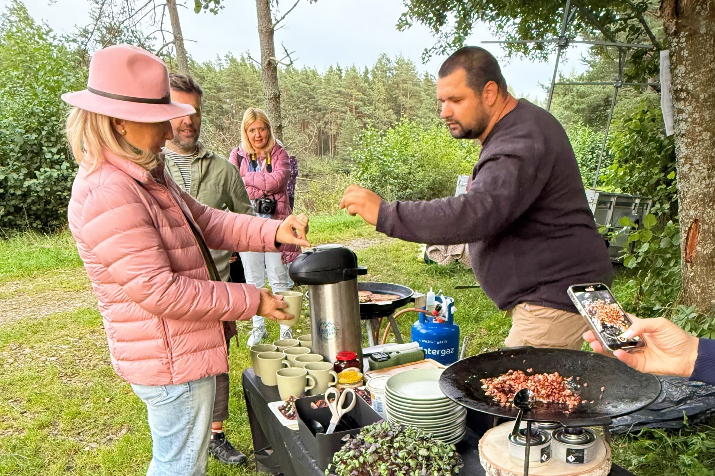 Saullēkts un brokastu pankūkas Ķemeru tīrelī ar SUP/ kajaku
