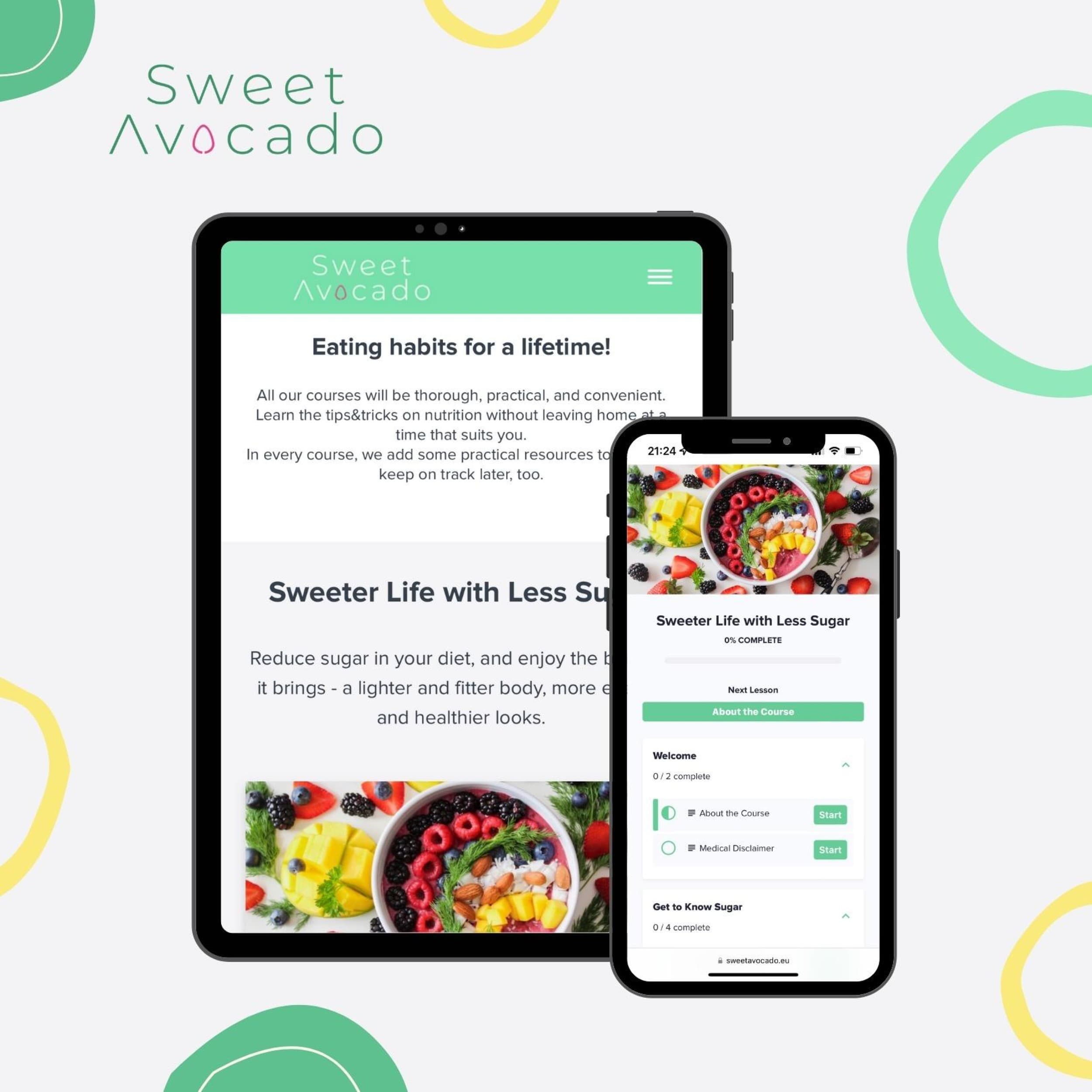Онлайн-курс ’’Sweeter Life with Less Sugar’’ | Davanu Serviss