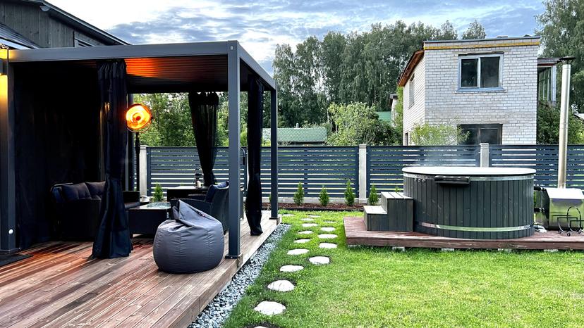 Pasakaina  atpūta ar kublu, šampanieti un pirti (2 naktis, 4 pers.)