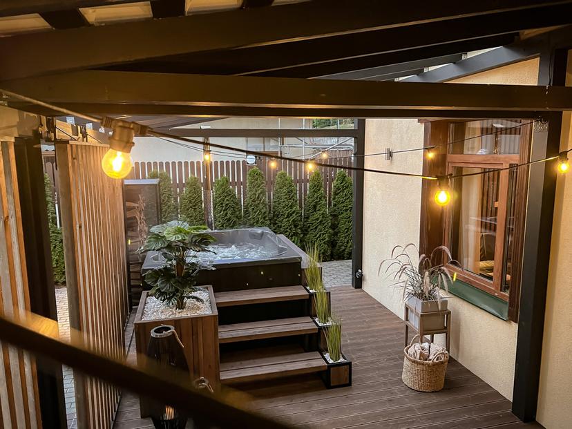 Ģimenes atpūta ar pirts priekiem un āra kublu (4 pers.)