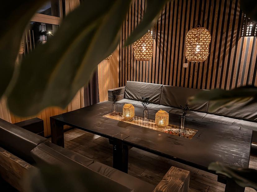 Pirts un āra kubls ar aeromasāžu Baltezerā kompānijai