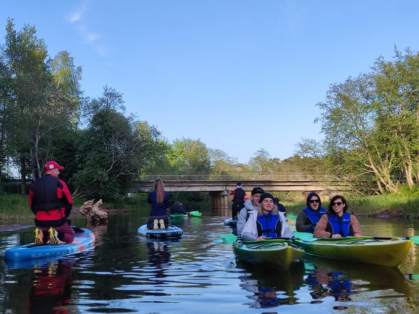 Trīs upju Vadoņa salas ekspedīcija ar kajaku vai SUP dēli