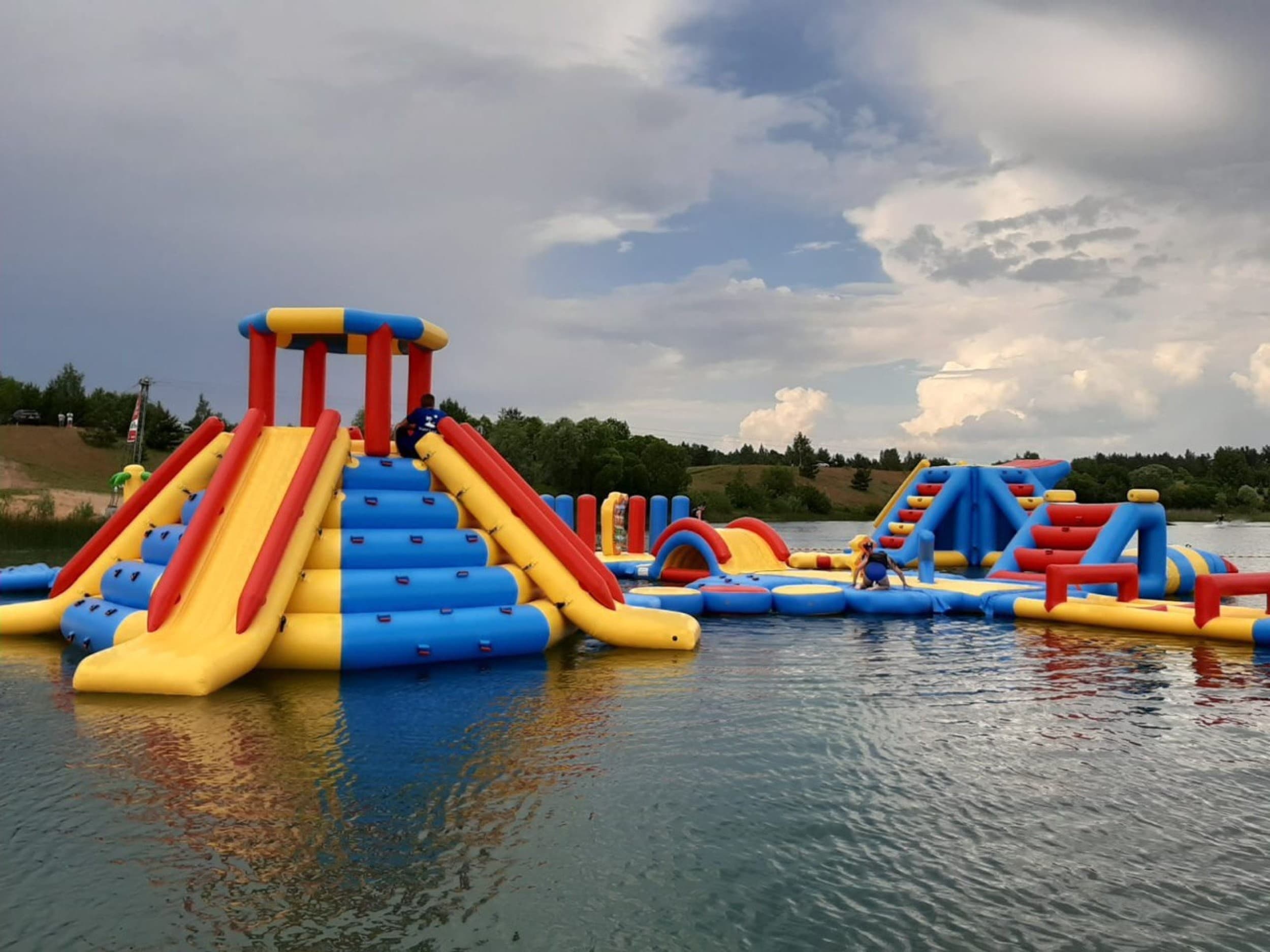 Парк водных развлечений в Резекне (4 перс.)