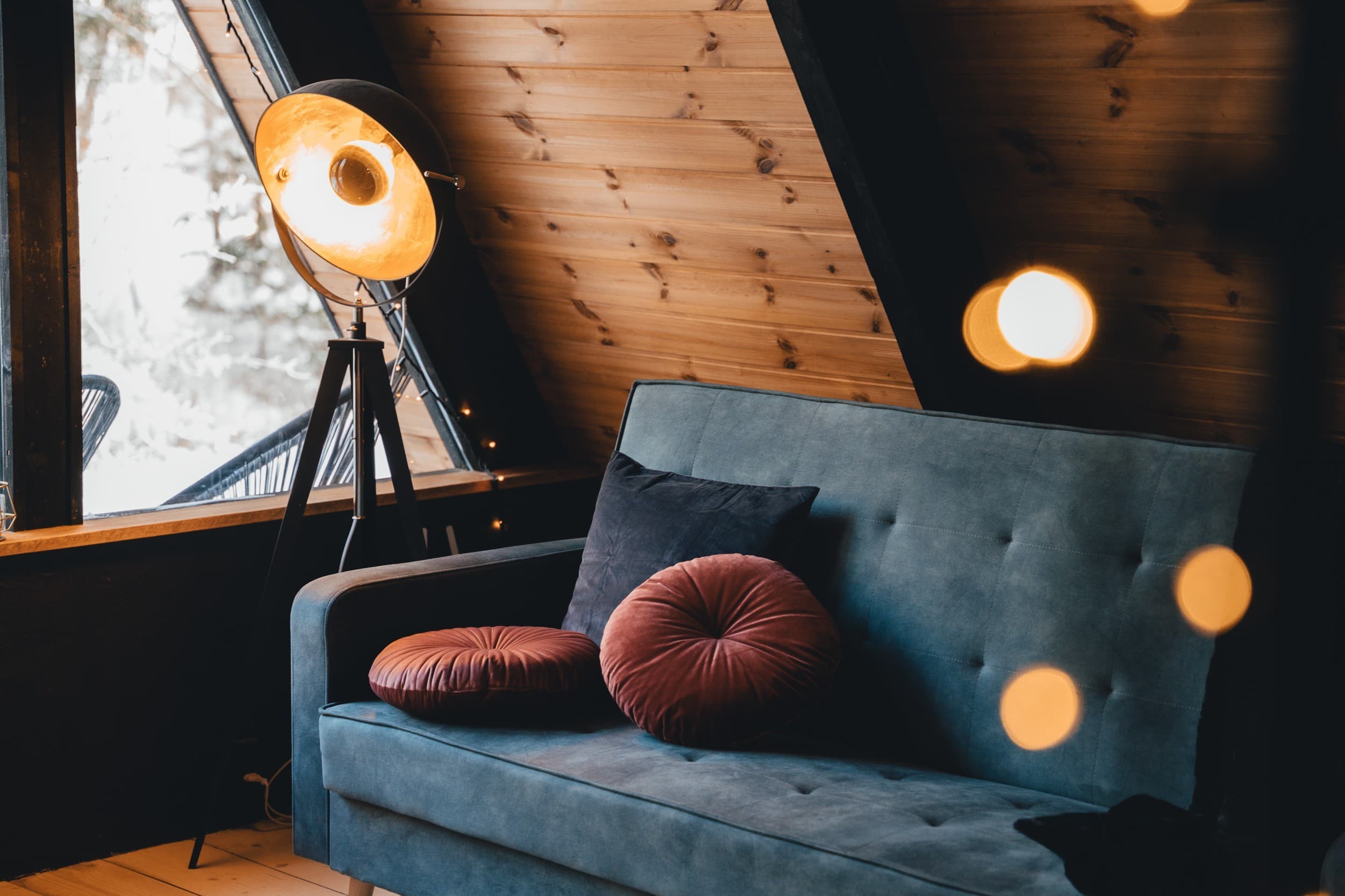 Burvīga atpūta A-frame mājā darba dienā (2 pers.)