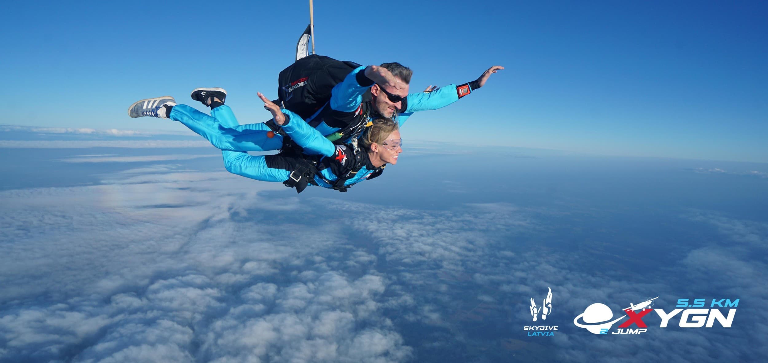 Oxygen Jump 5.5 KM – unikāls lēciens no 5500 m augstuma | Davanu Serviss