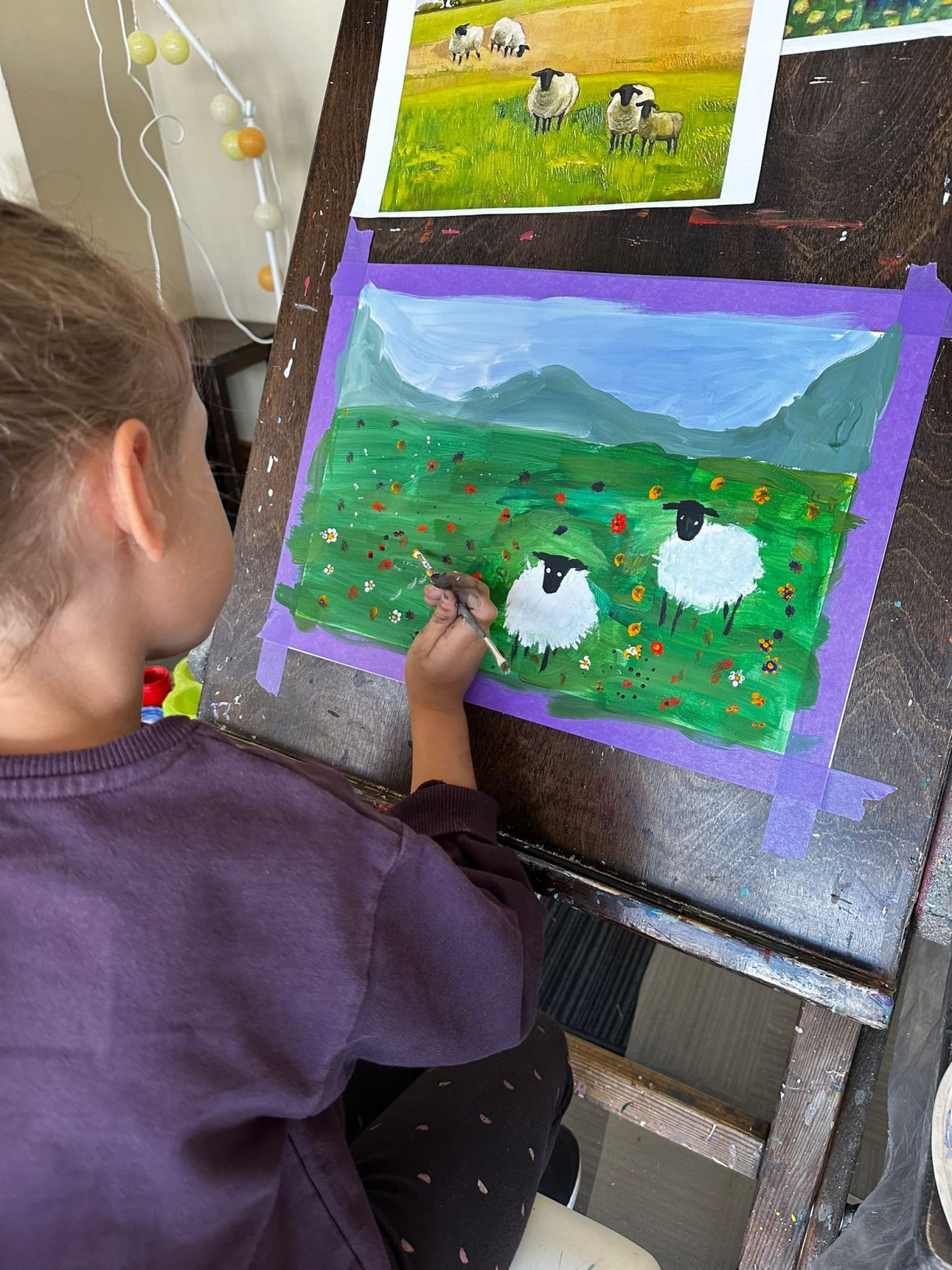 IZO Art мастерская живописи и рисования для детей (3-6 лет, 4 занятия) | Davanu Serviss