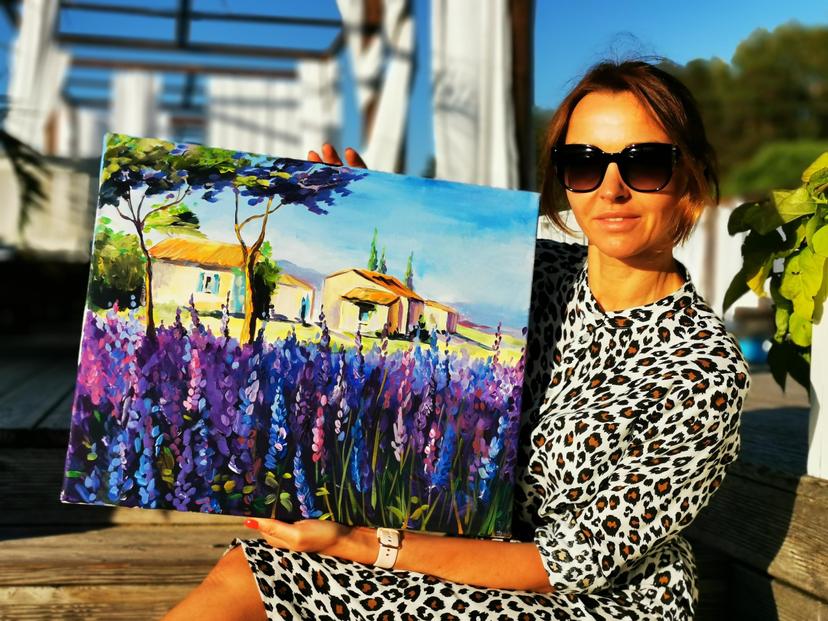 IZO Art glezniecības meistarklase Jūrmalā (no 10g.v.)