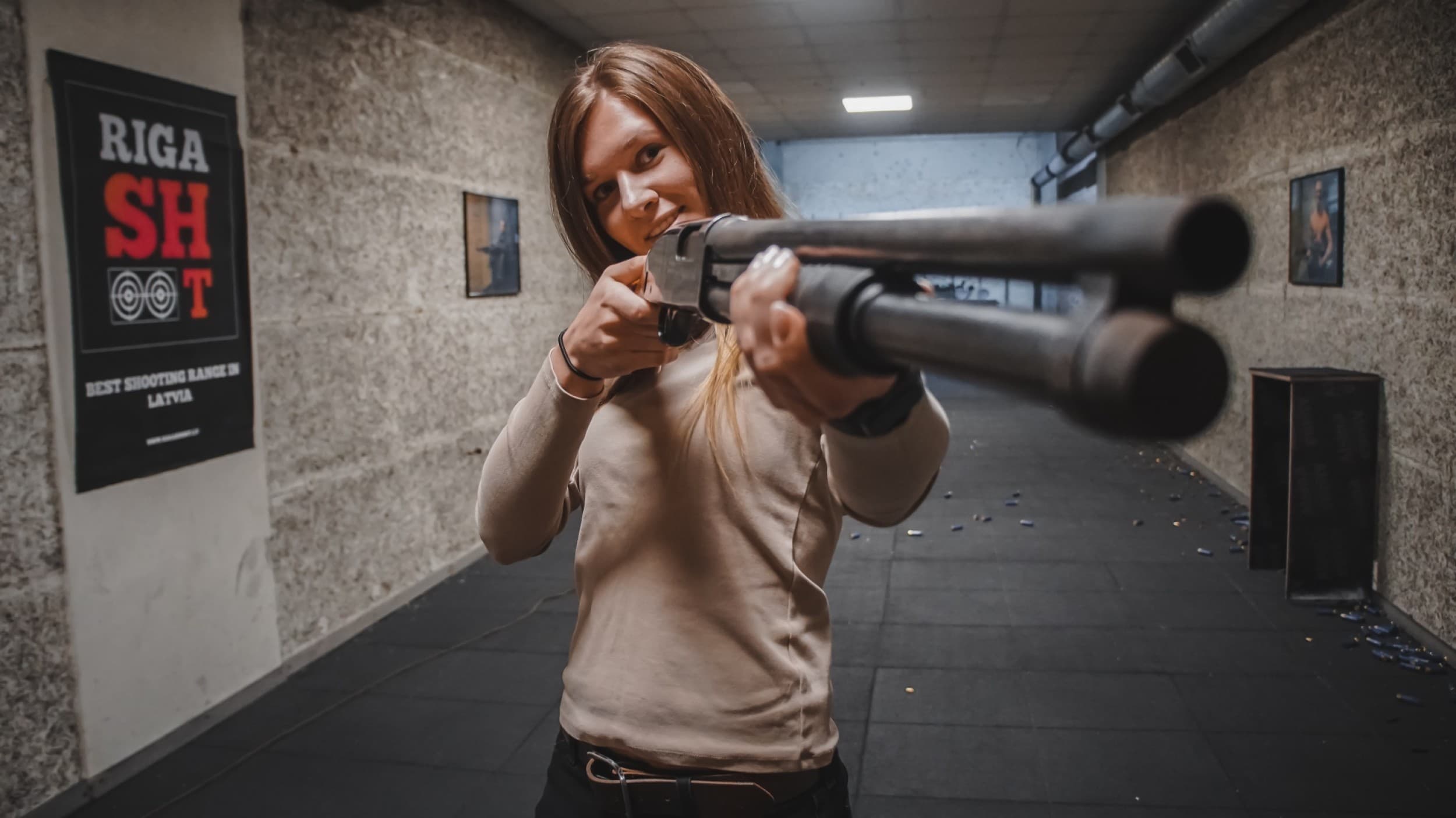 Стрельба из 6 видов оружия RigaShoot – 47 выстрелов