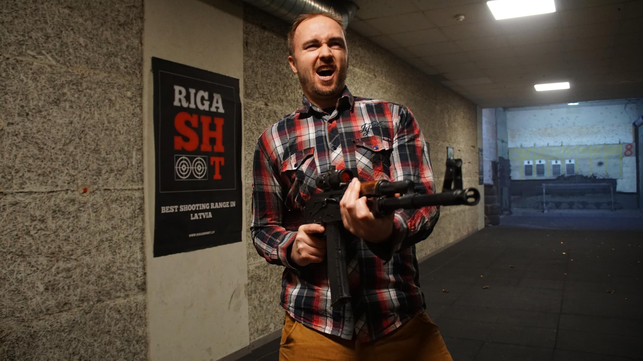 Šaušana ar 10 īstiem ieročiem RigaShoot – 71 šāviens | Davanu Serviss