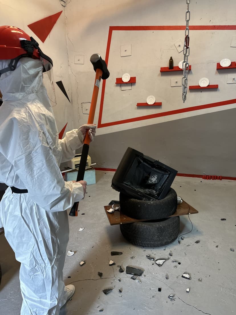 Dusmu izlādes istaba "Hard" (60min., 1-5 pers.)