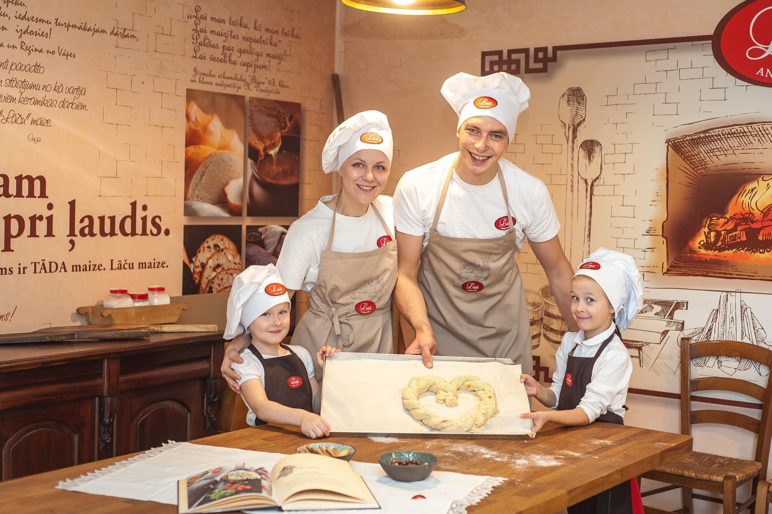 Ģimenes ekskursija ceptuvē “Lāči” (4-6 pers.)