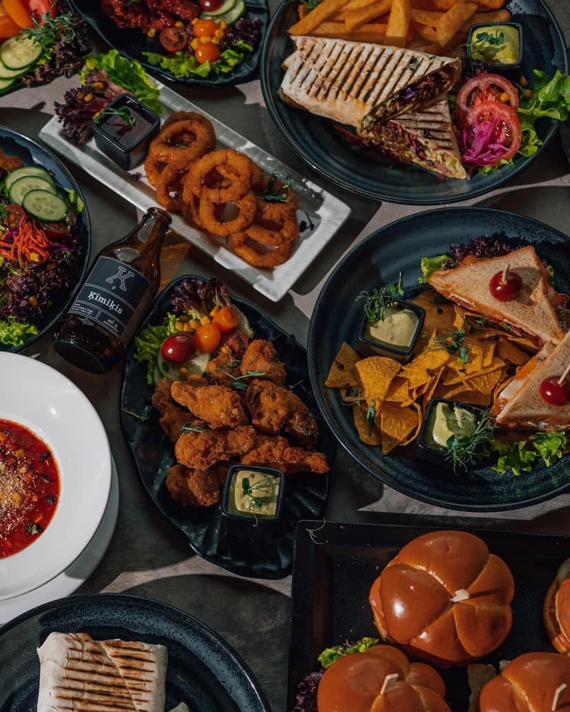 Gards ēdiens + alus no "Brūzis Manufaktūra" (4 pers.)