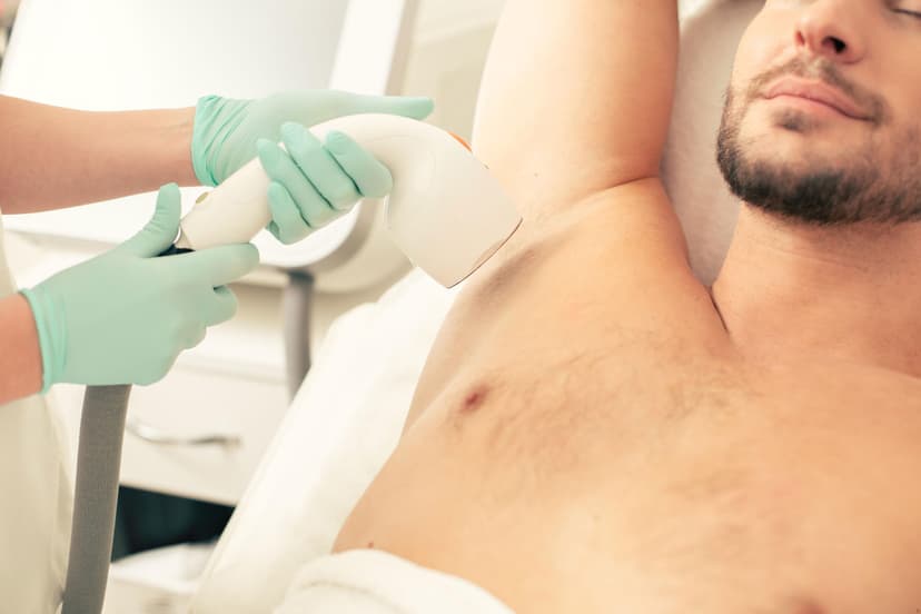 Lāzerepilācija padusēm (vīriešiem) salonā GRAND LUMENI
