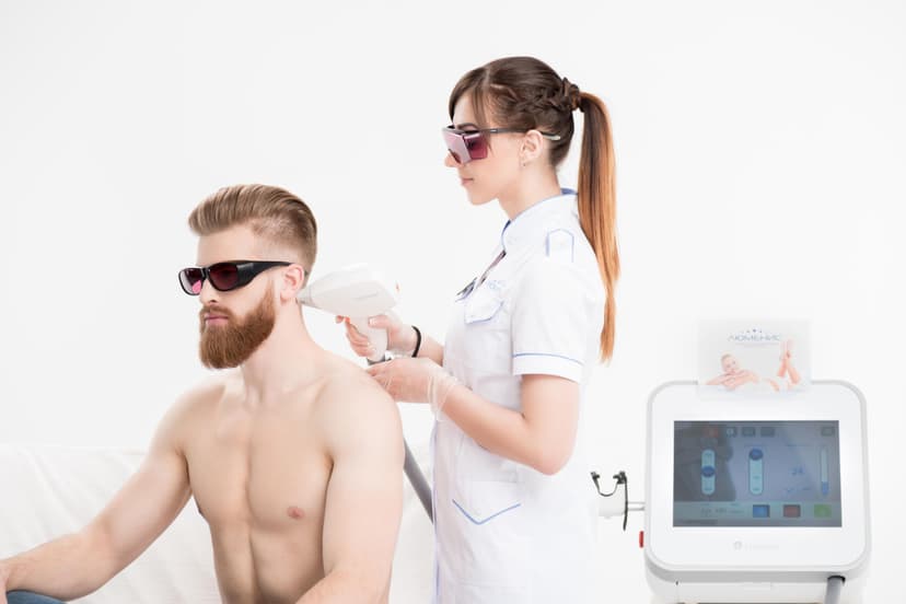 Lāzerepilācija mugurai (vīriešiem) salonā GRAND LUMENI