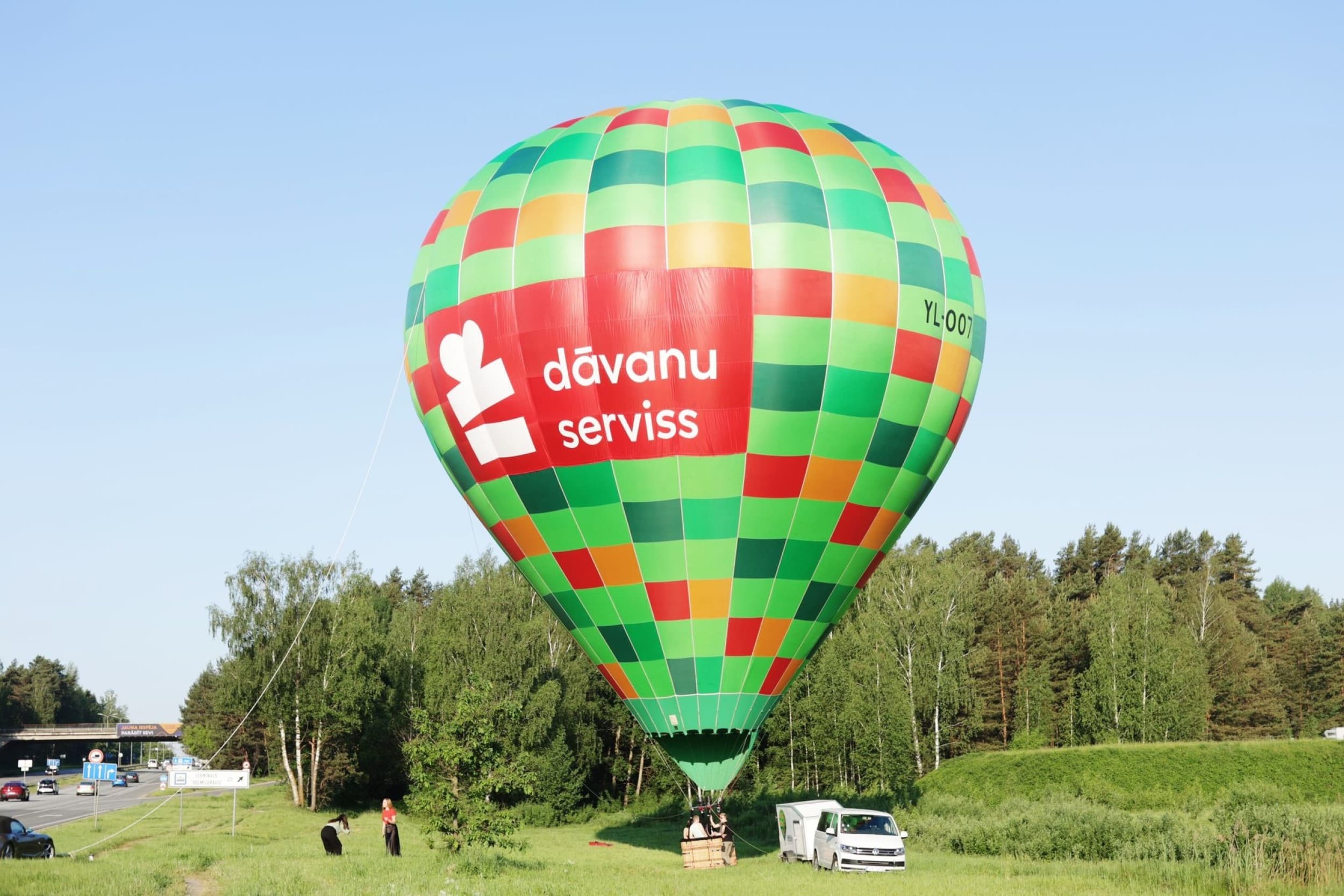 Полет на воздушном шаре в Латвии – приключение для одного | Davanu Serviss