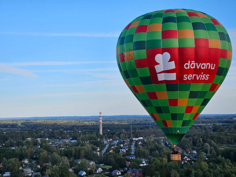 Gaisa balona lidojums diviem – sapņu piedzīvojums Latvijā