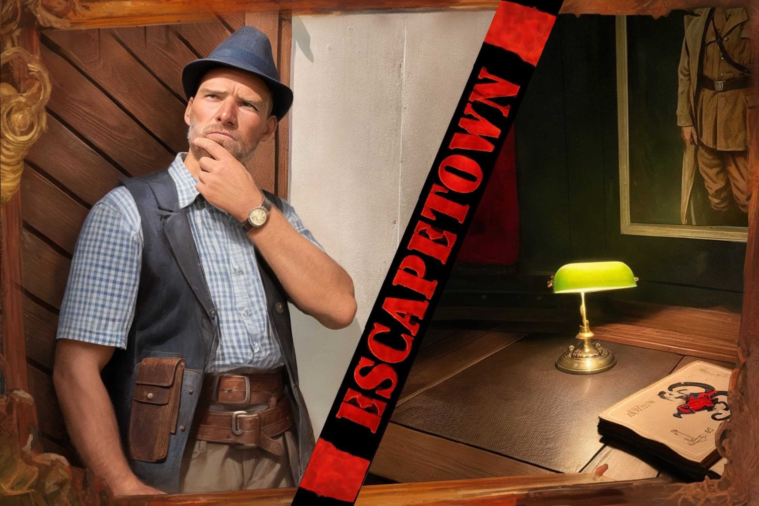 Escape Town kvestu parka piedzīvojums diviem | Davanu Serviss