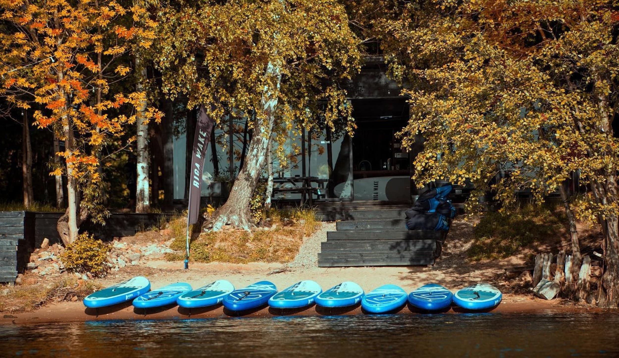 Сплав по Даугаве на SUP-доске от Закюсалы