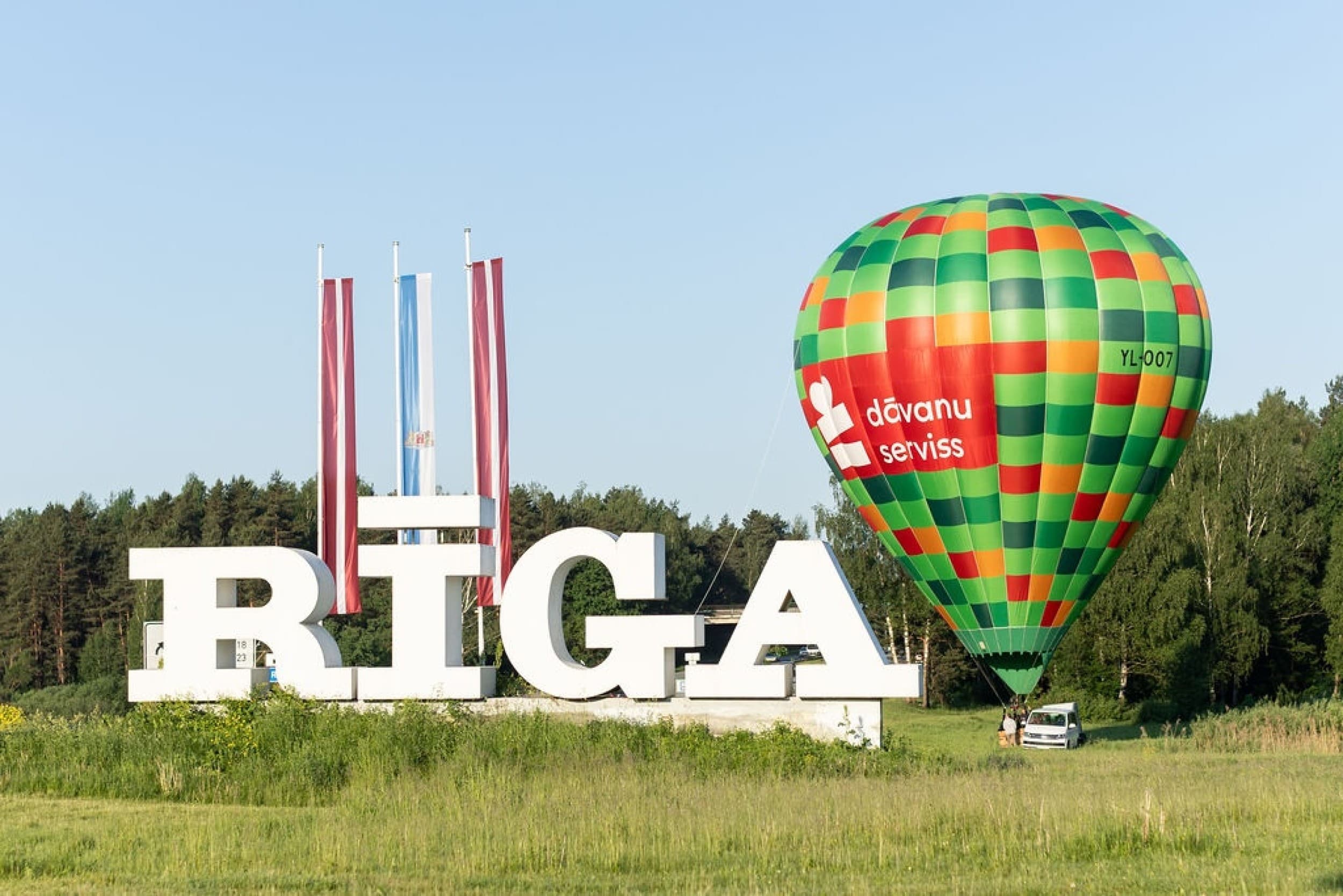 Privāts gaisa balona lidojums 2–5 personām Latvijā