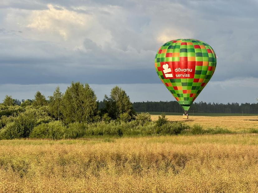 Privāts gaisa balona lidojums 2–5 personām Latvijā