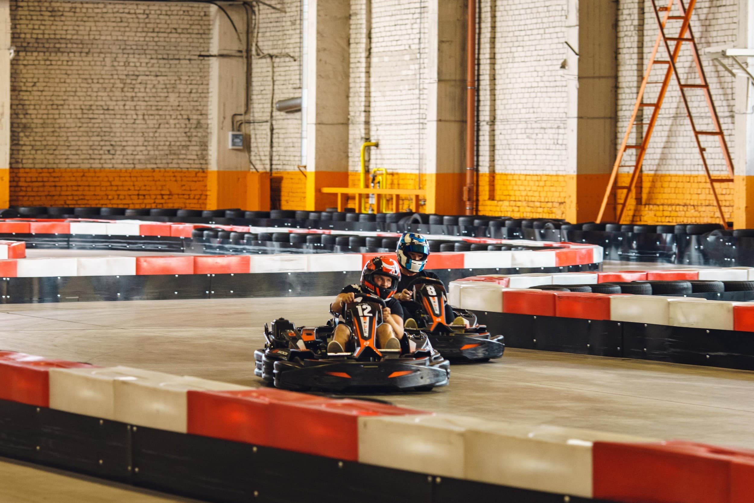 Картинг в самом большом в Латвии холле "Kartings.lv” для двоих