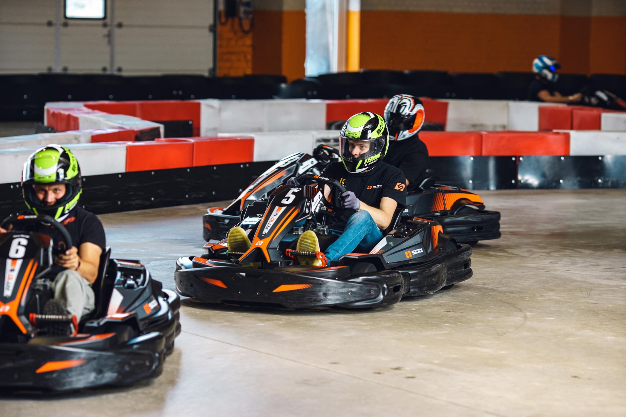 Картинг в самом большом в Латвии холле "Kartings.lv” для двоих