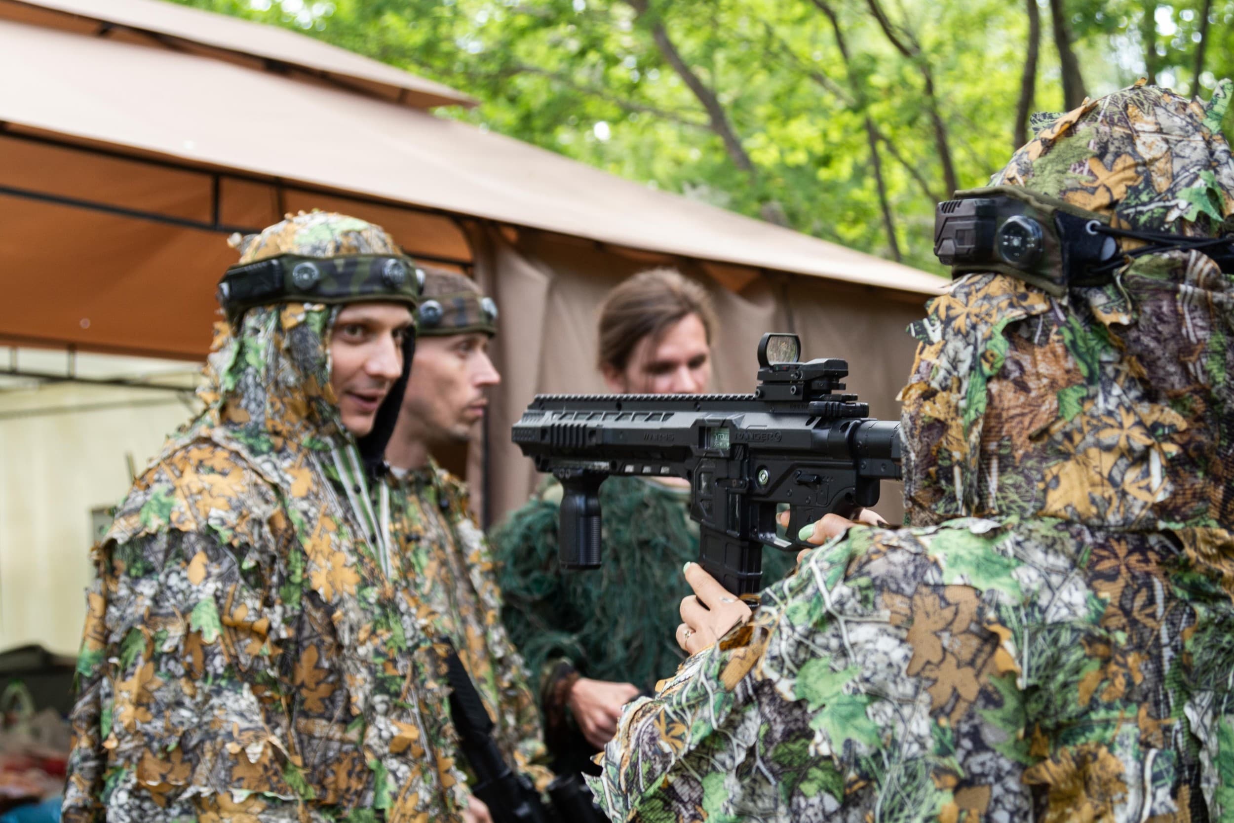 Lāzertaga spēle no "FOXWAR" Latgalē