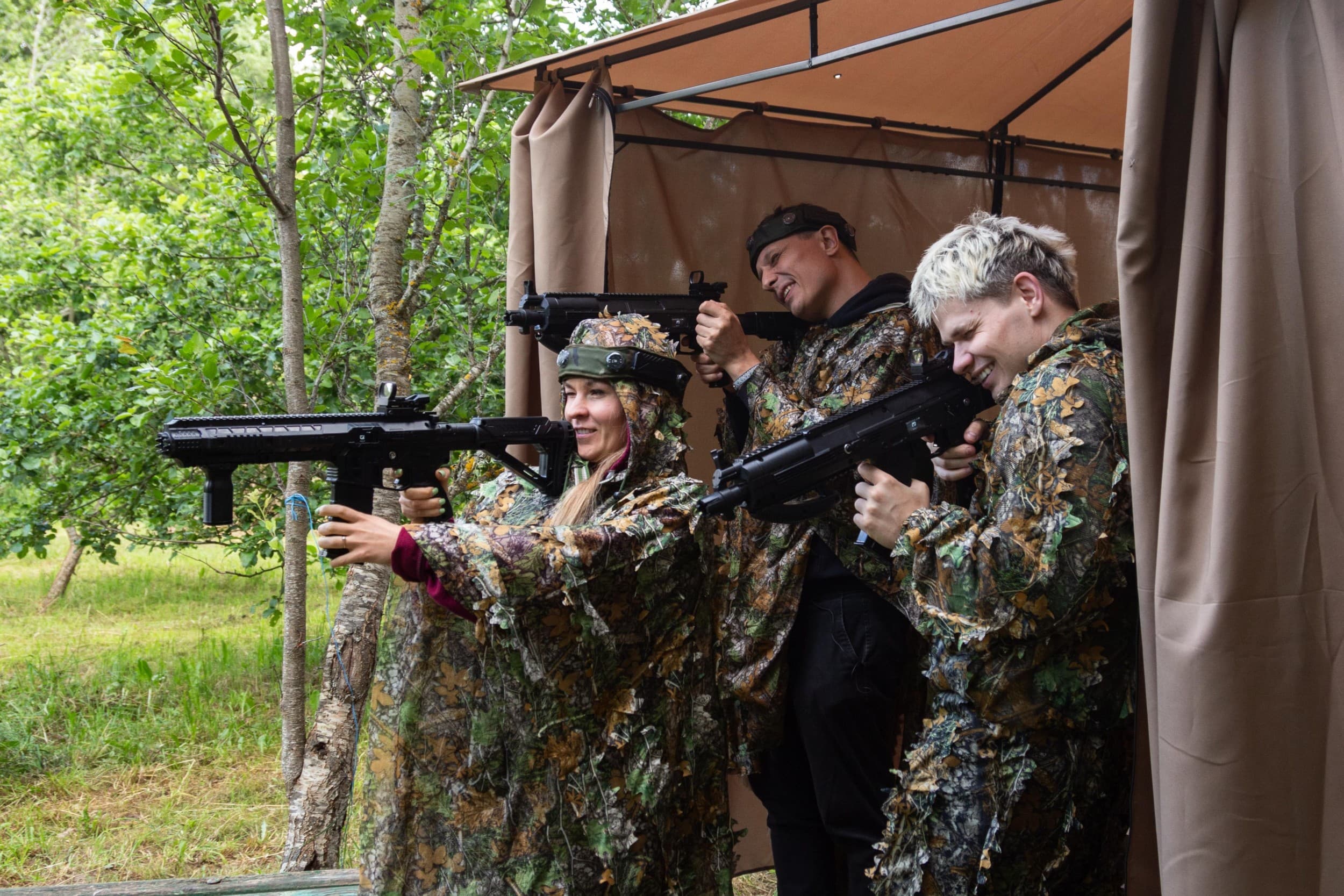 Lāzertaga spēle no "FOXWAR" Latgalē