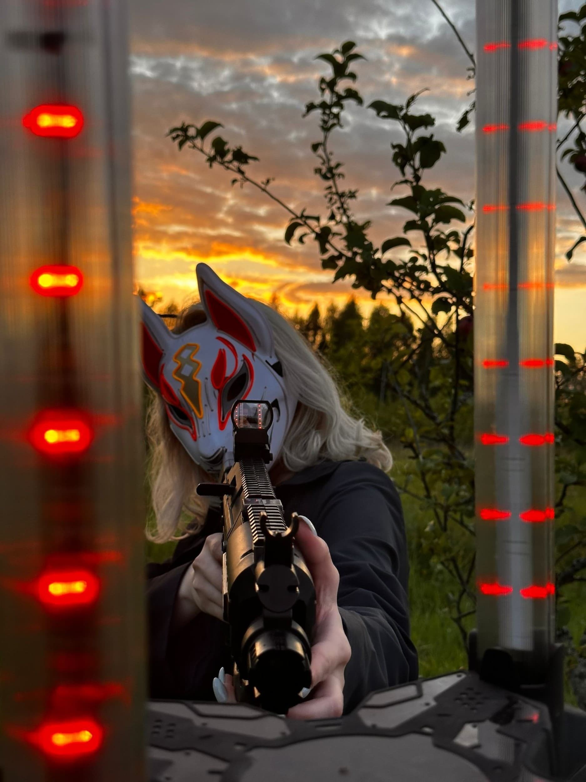 Lāzertaga spēle no "FOXWAR" Latgalē