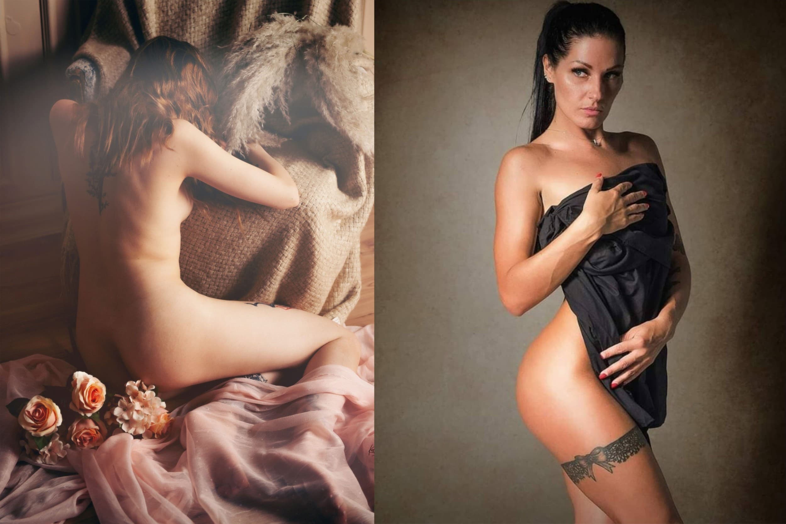 NUDE art fotosesija "Labā Fotostudija" studijā Rīgā | Davanu Serviss