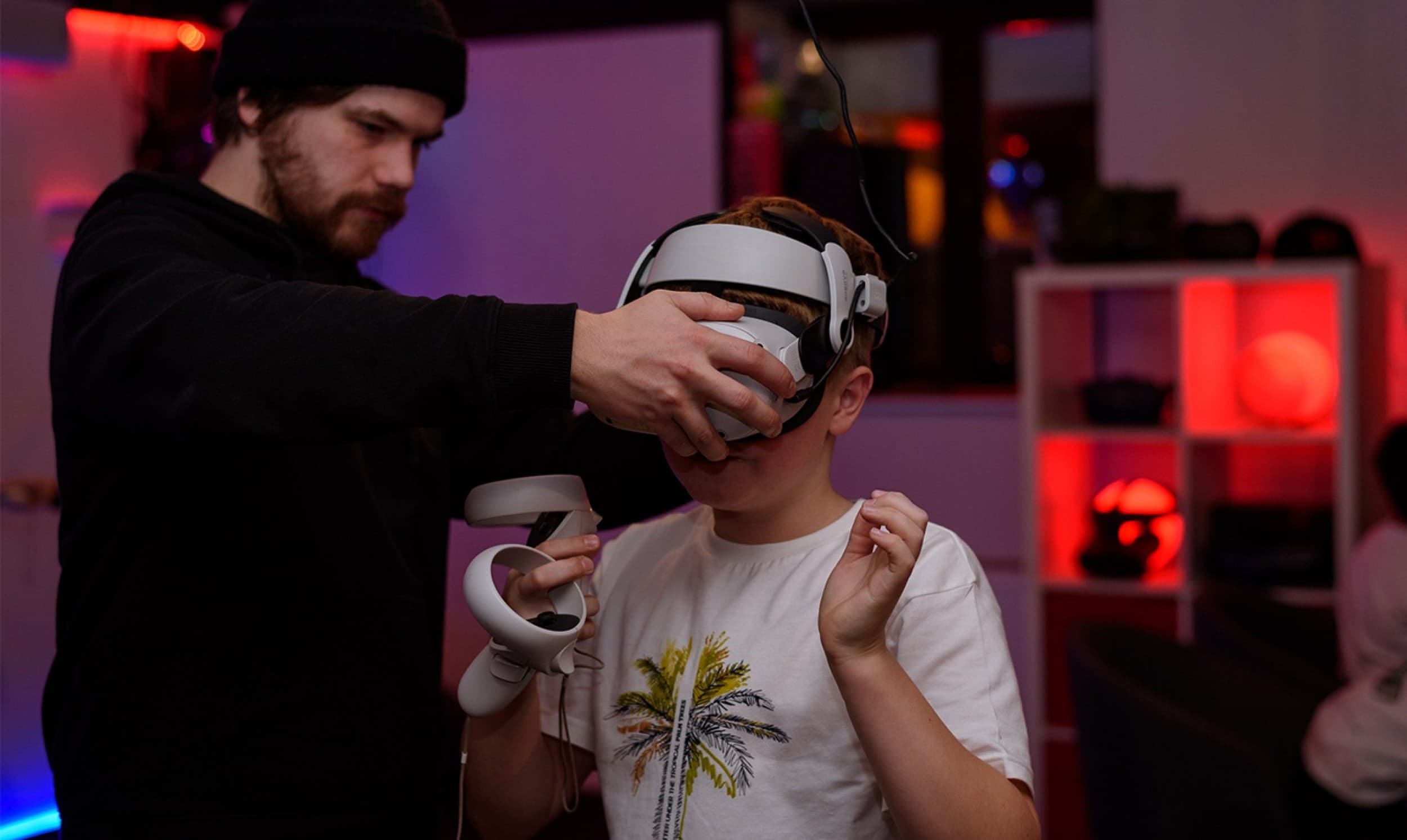 VR izklaides pie "VR Gaming" Rīgā diviem | Davanu Serviss