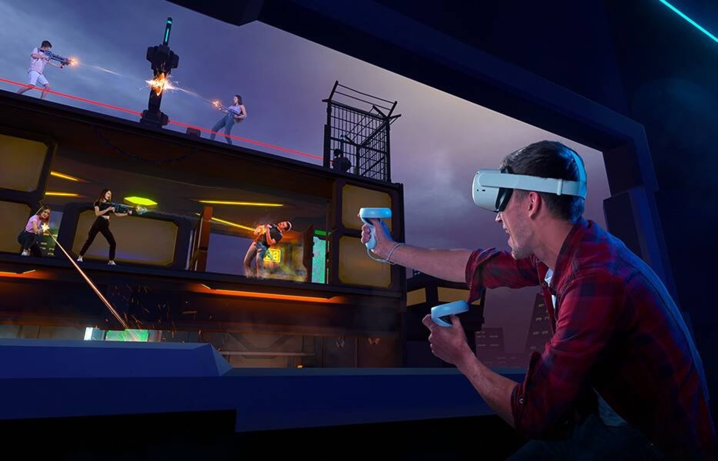 Виртуальная реальность в "Another World | VR Arēna Rīga" (7-10 перс., выходной день) | Davanu Serviss