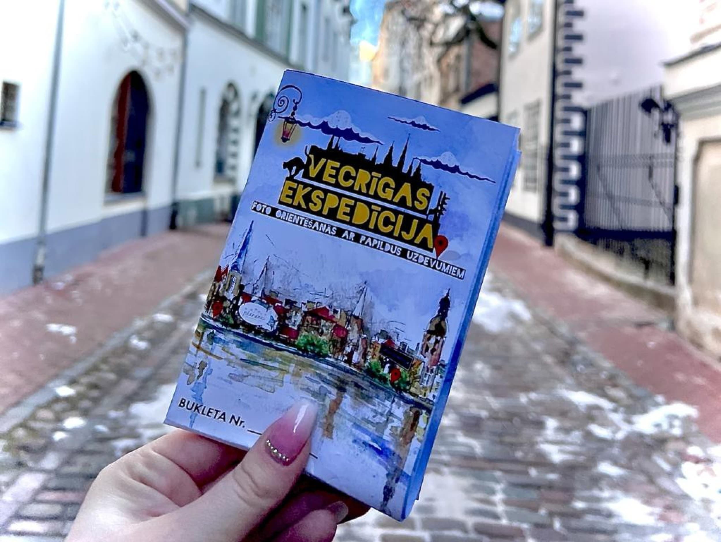 Игра с фото ориентированием - экспедиция по Старой Риге