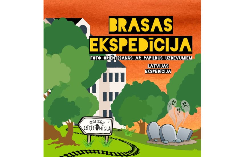 Piedzīvojumu spēle, foto orientēšanās - Brasas ekspedīcija