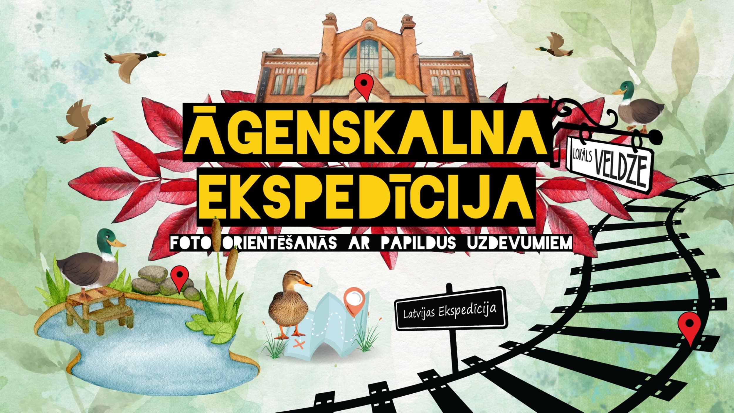 Piedzīvojumu spēle, foto orientēšanās - Āgenskalna ekspedīcija | Davanu Serviss