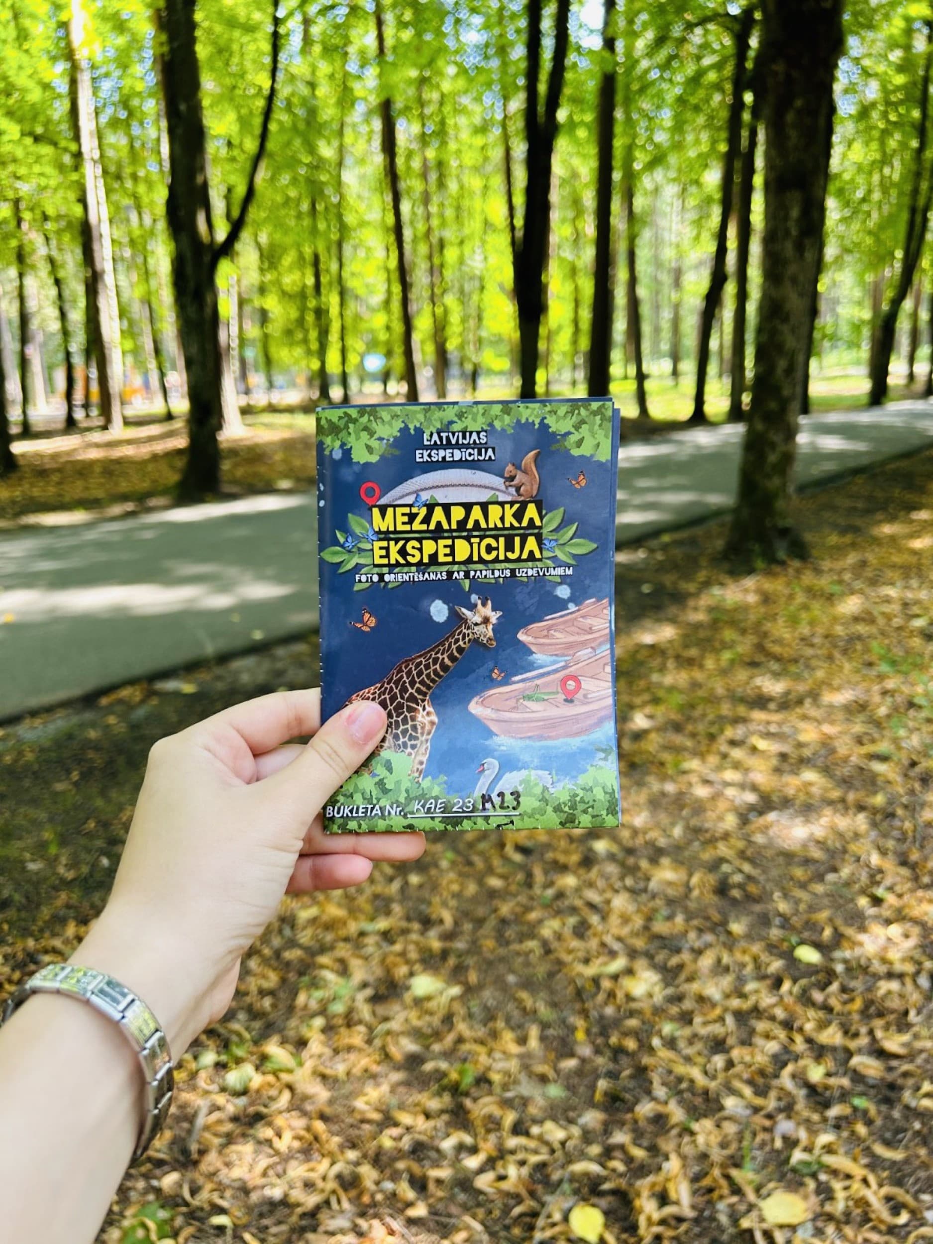 Piedzīvojumu spēle, foto orientēšanās - Mežaparka ekspedīcija | Davanu Serviss