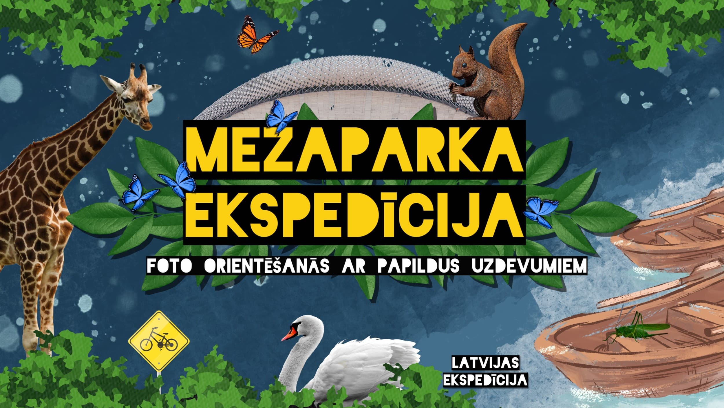 Piedzīvojumu spēle, foto orientēšanās - Mežaparka ekspedīcija | Davanu Serviss
