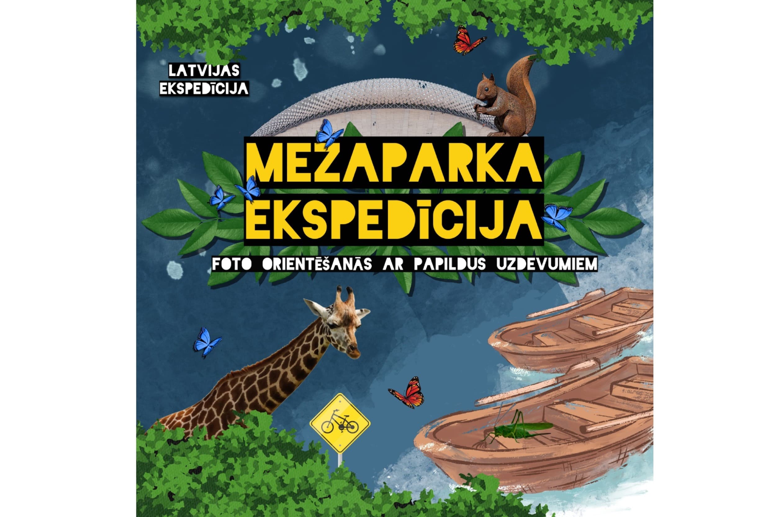 Piedzīvojumu spēle, foto orientēšanās - Mežaparka ekspedīcija | Davanu Serviss