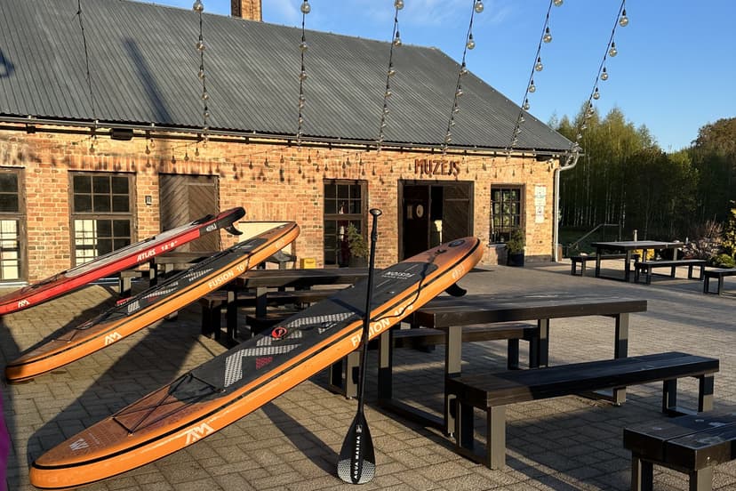 SUP dēļu noma "Rundāles ūdensdzirnavās" diviem