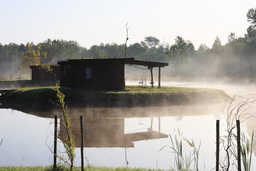 Ģimenes brīvdienas LUX namiņā uz salas "Dīķsalās" (darba dienā)