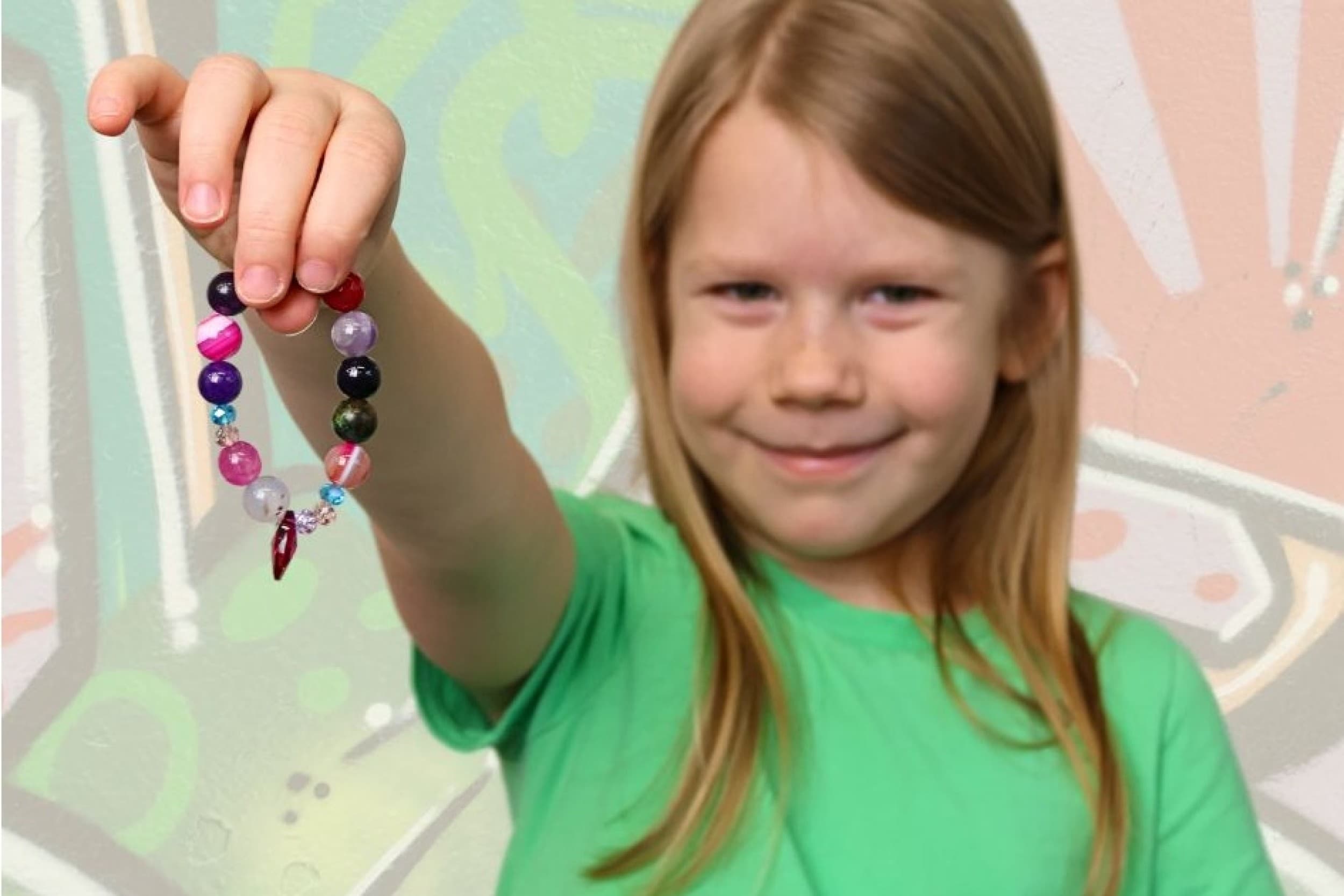 Детский мастер-класс по изготовлению украшений от "Nela Gems" (4 перс.) | Davanu Serviss