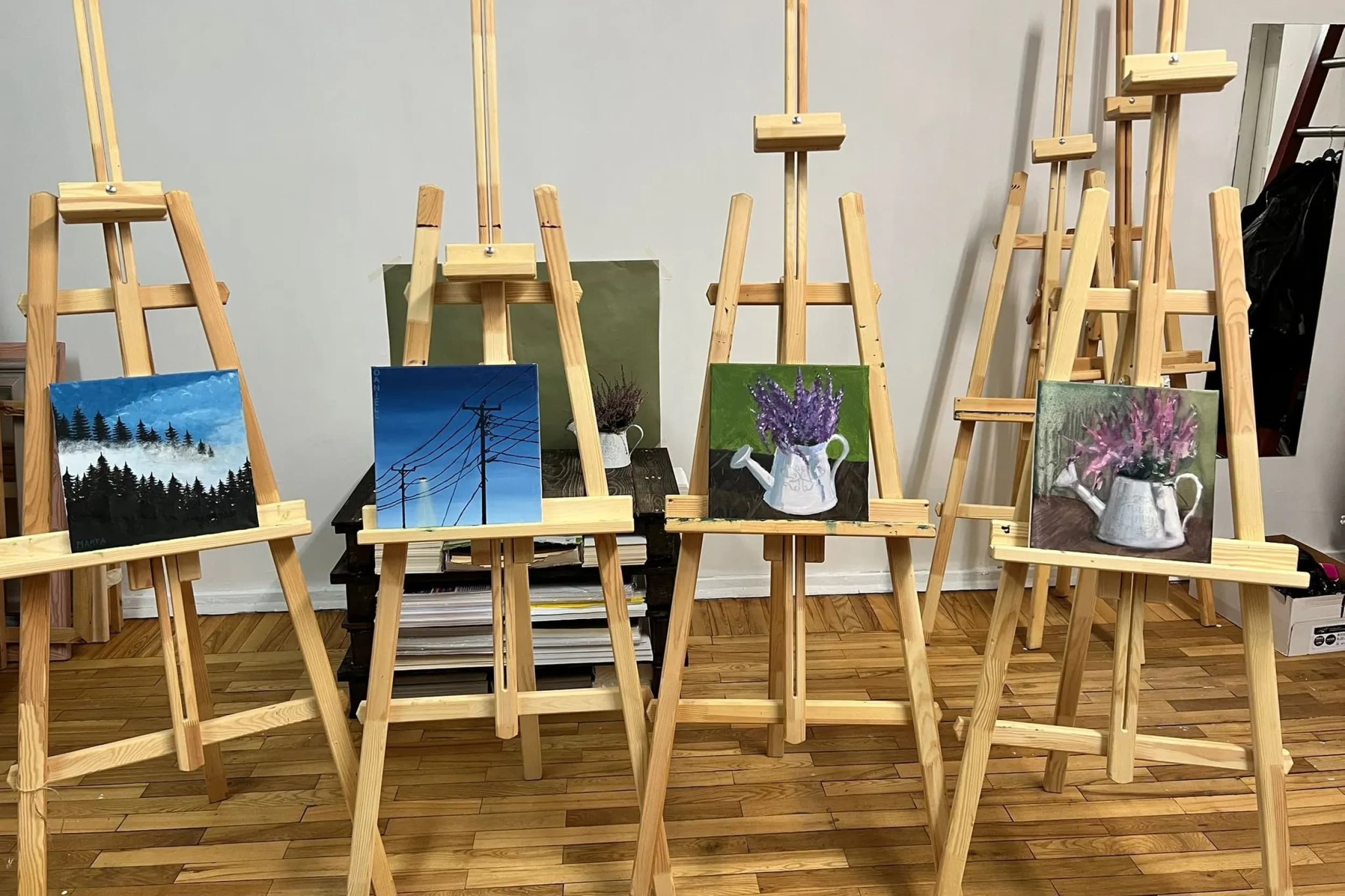 Урок живописи от «Paint & Progress» | Davanu Serviss
