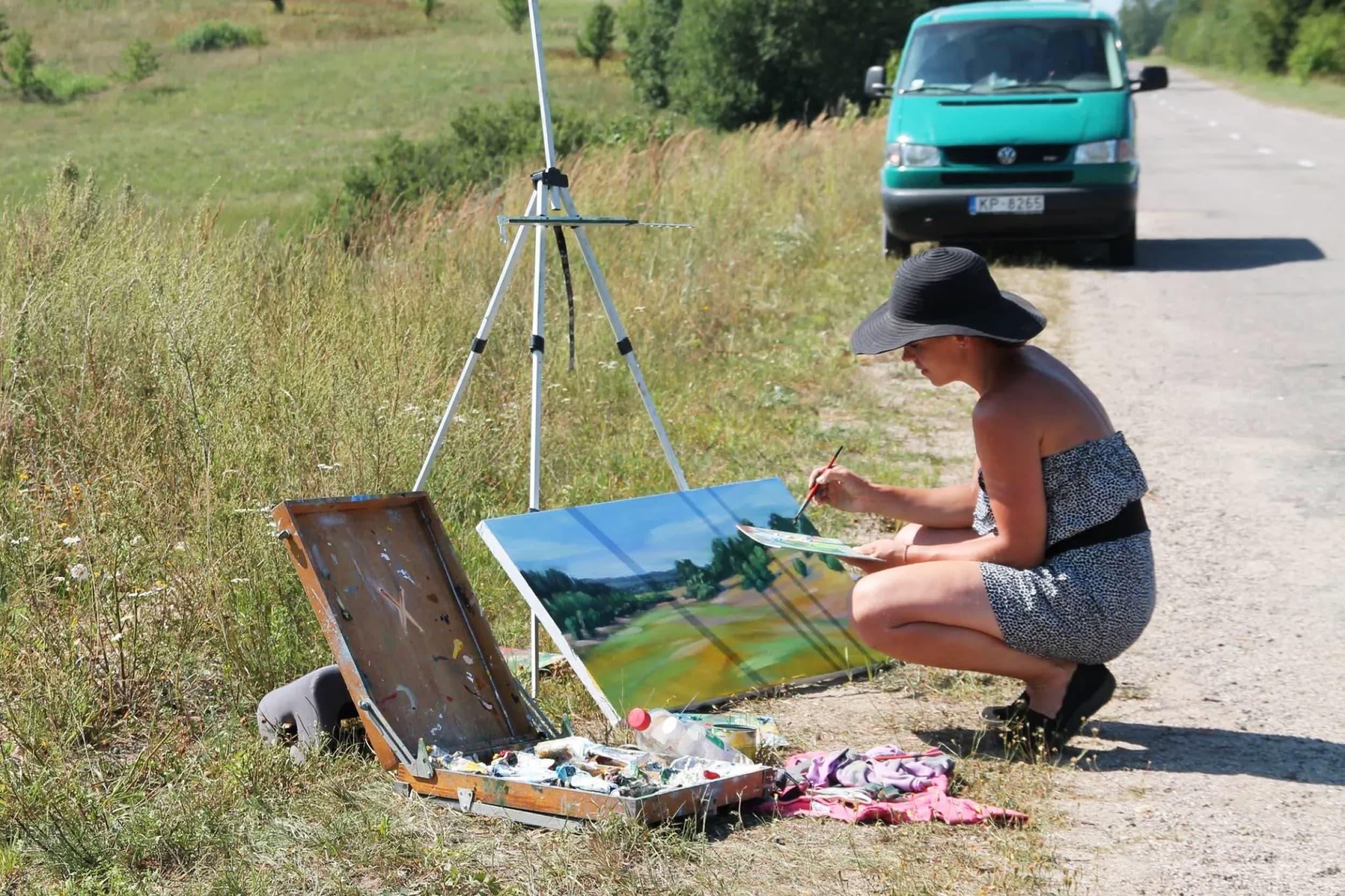 Мастер-класс по живописи от «Paint & Progress» 