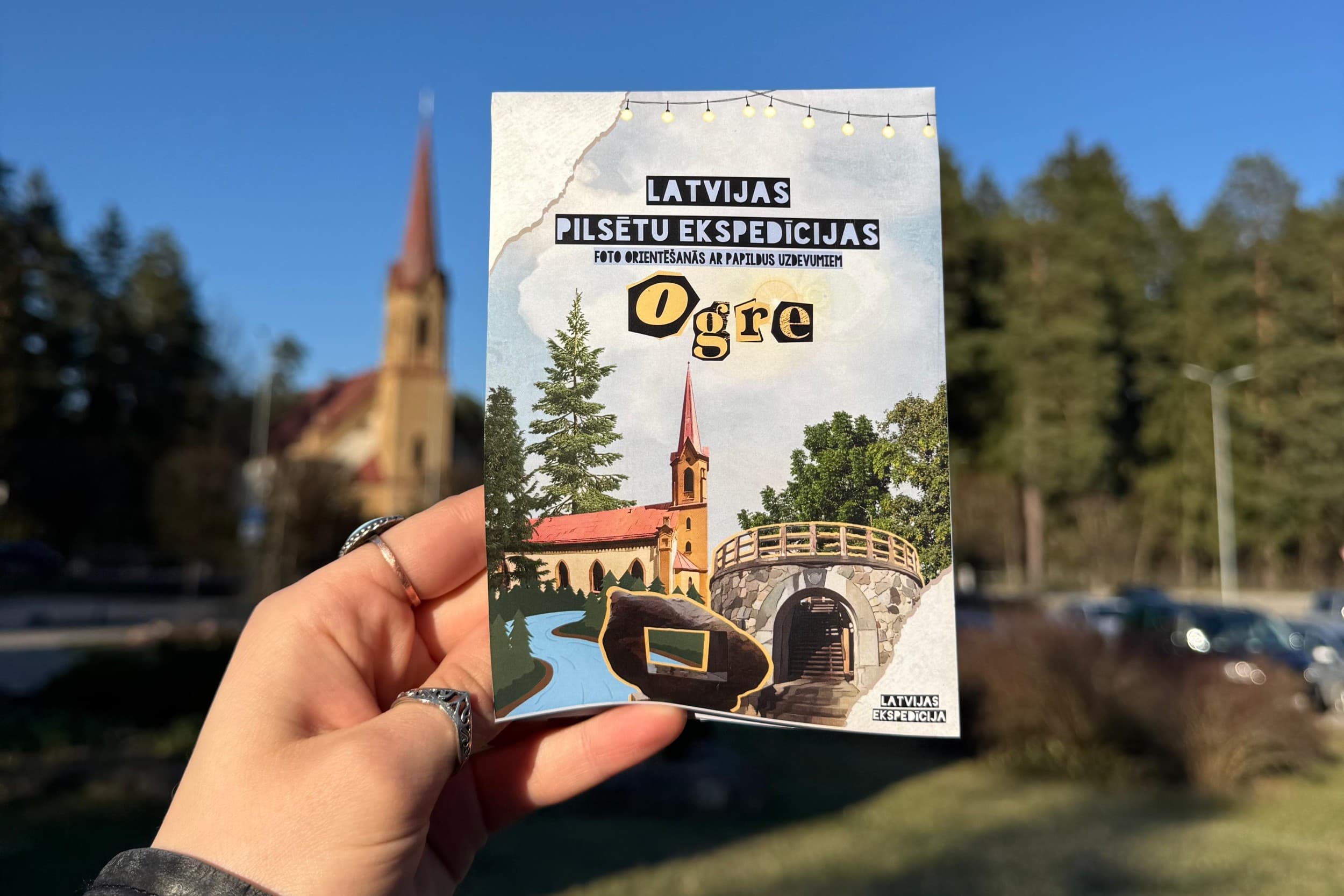 Foto orientēšanās spēle – Ogres ekspedīcija | Davanu Serviss