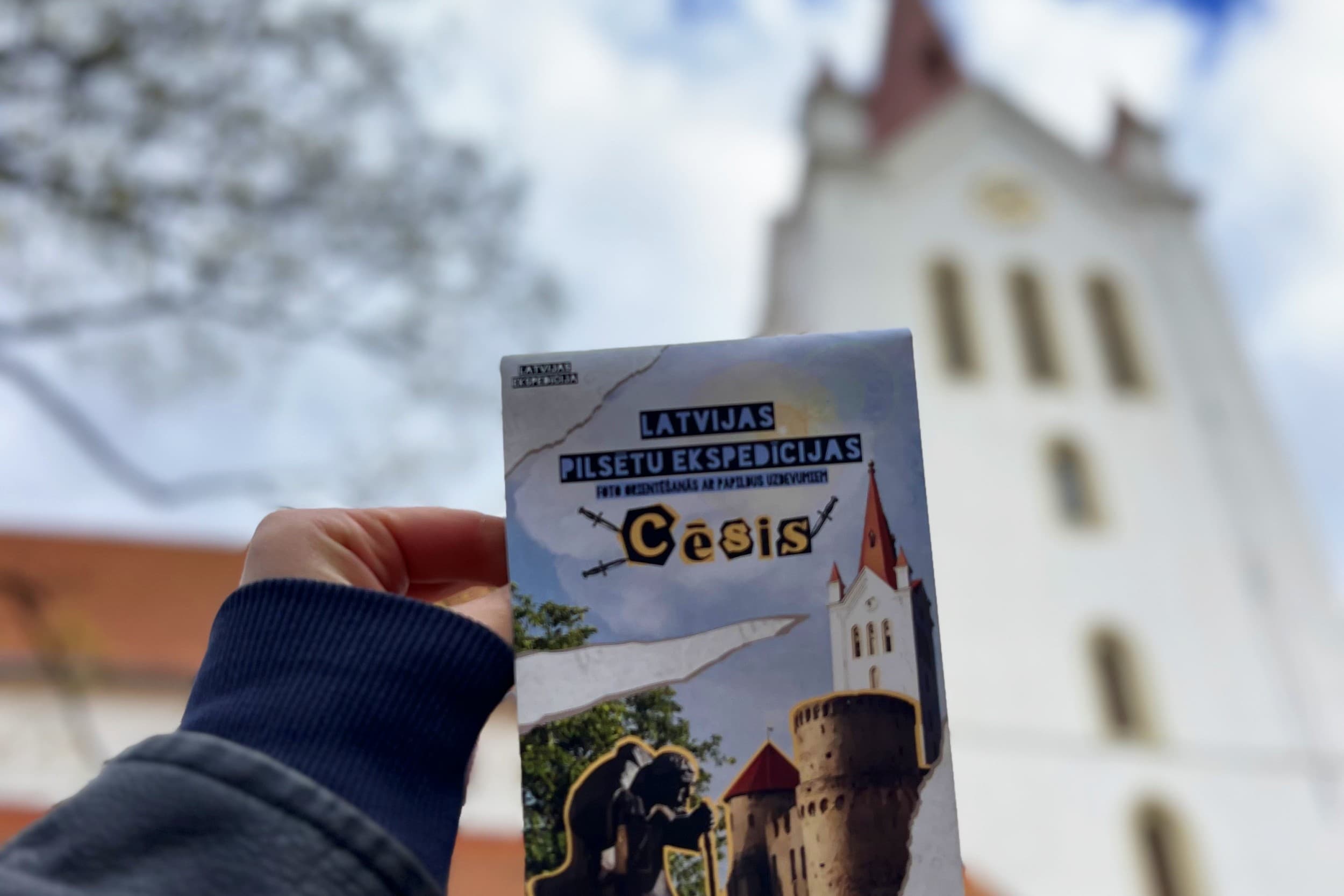 Игра с фото ориентированием – экспедиция по Цесису | Davanu Serviss