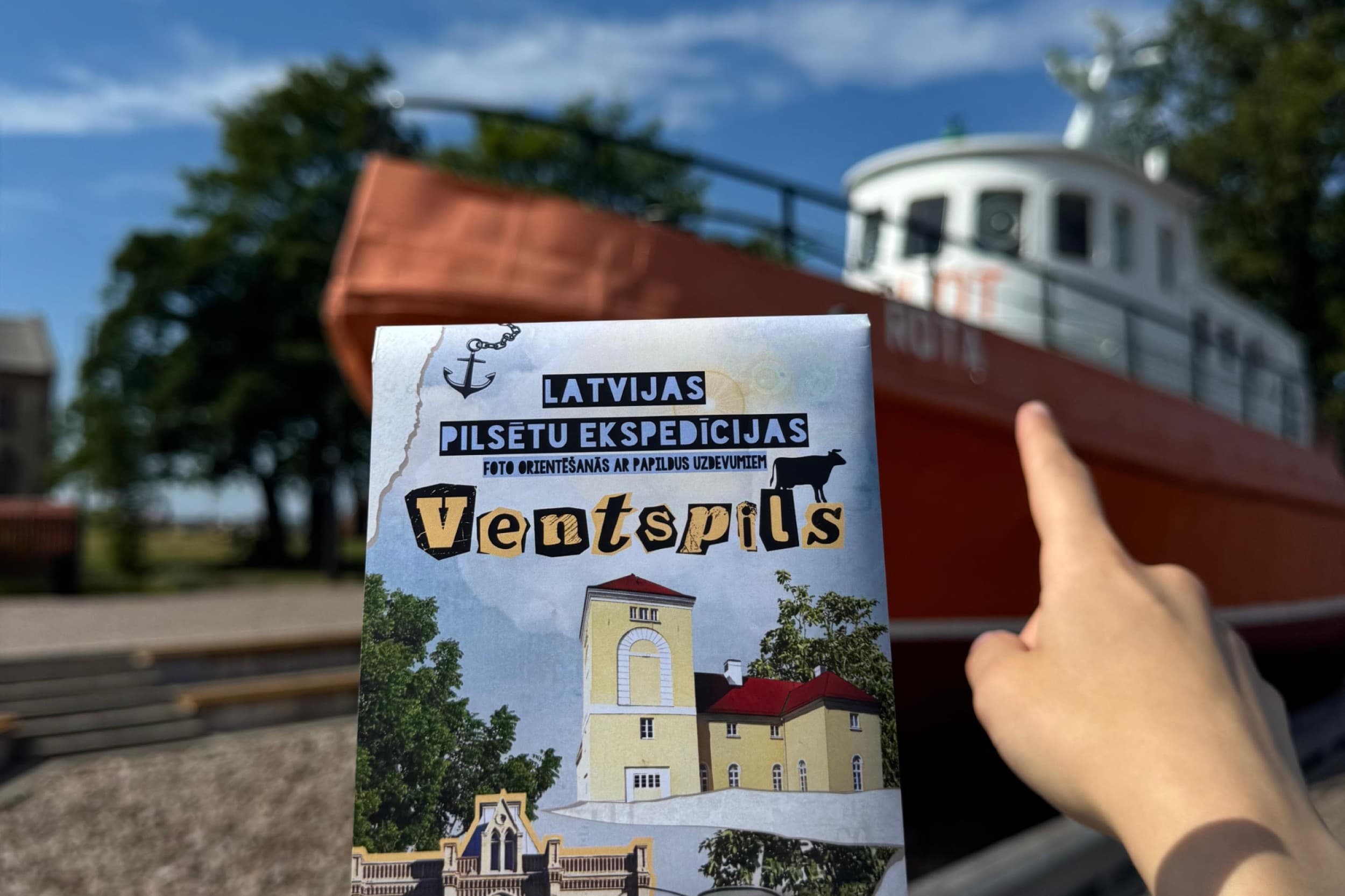 Игра с фото ориентированием – экспедиция по Вентспилсу | Davanu Serviss
