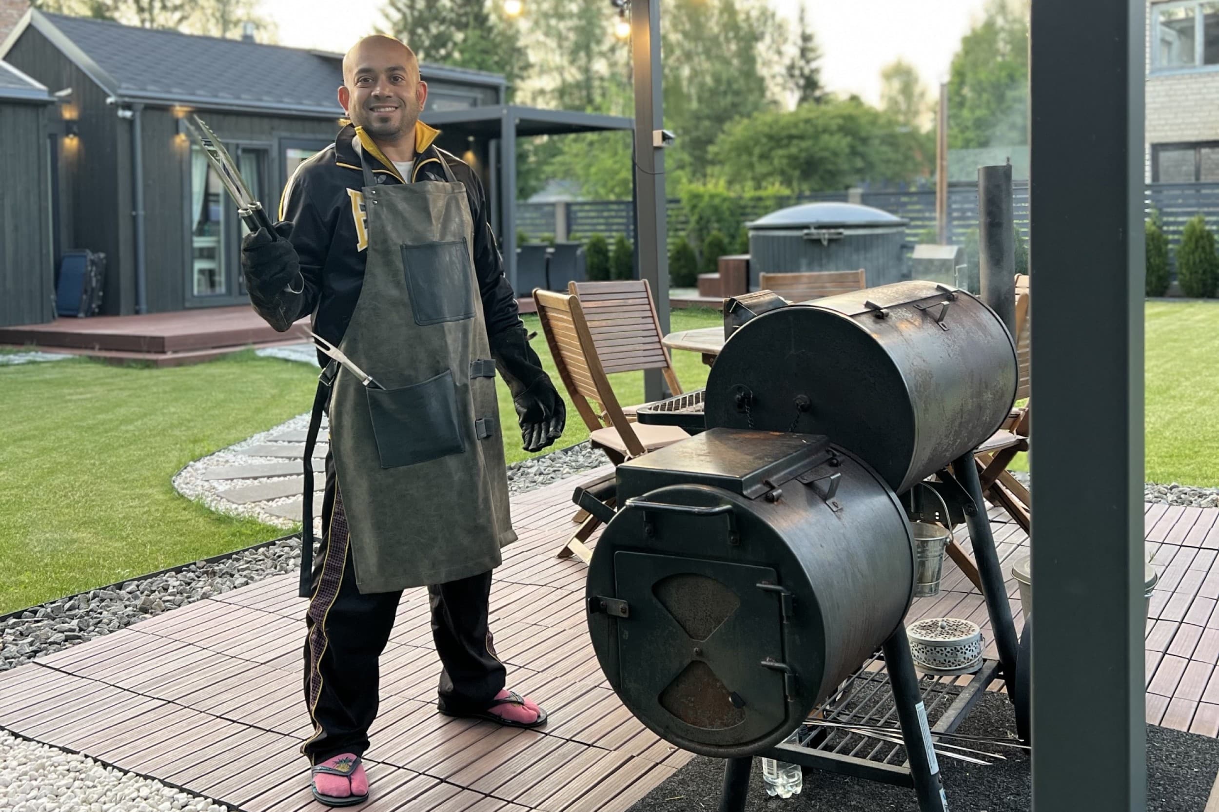 Dienas atpūta Pierīgā: malkas pirtiņa un kubls kompānijai | Davanu Serviss